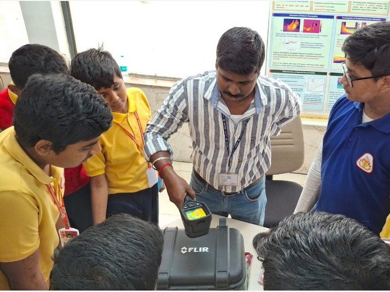 'Anu Yatra' science exhibition at KLE Dr M S Sheshgiri College of Engineering and Technology, Belagavi