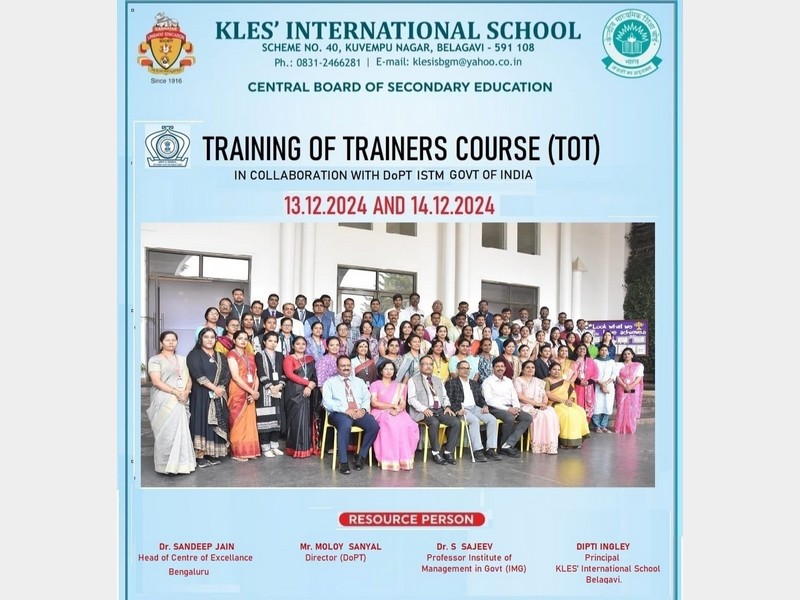 Training of Trainers (TOT) Course