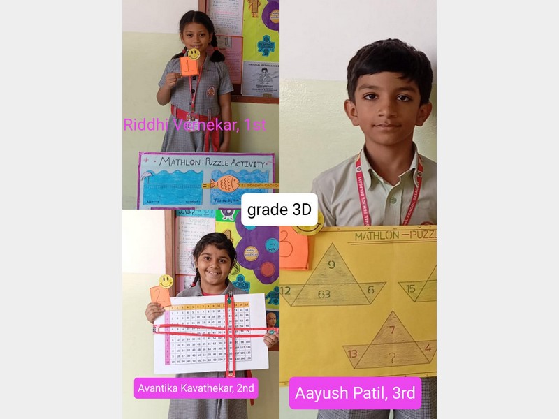 Class 3 & 4 : Mathematical puzzles