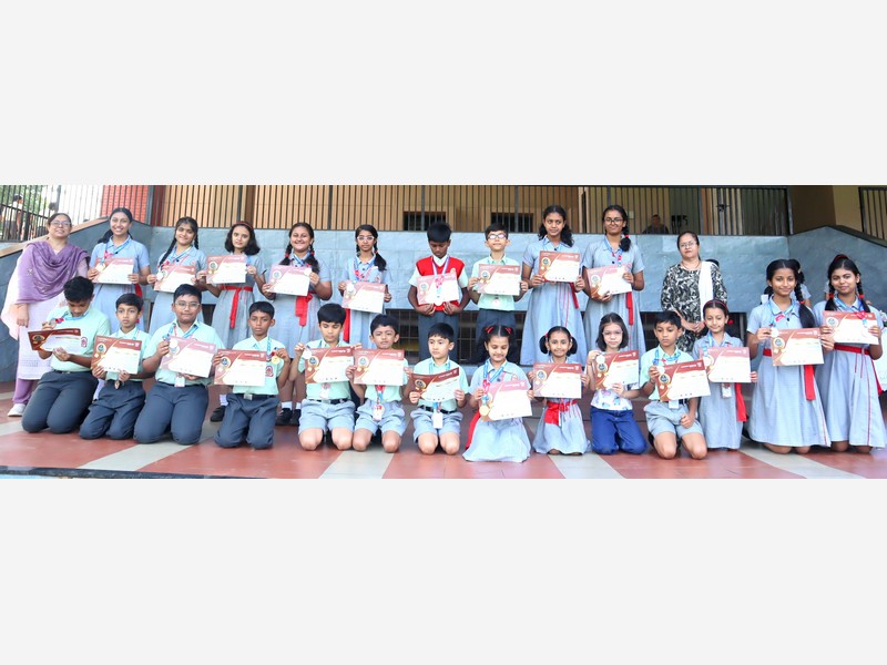 KLES' International School, Belagavi – SilverZone Olympiads Achievements 2024–25