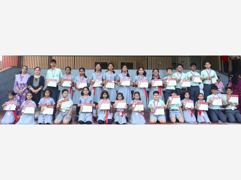 KLES' International School, Belagavi – SilverZone Olympiads Achievements 2024–25