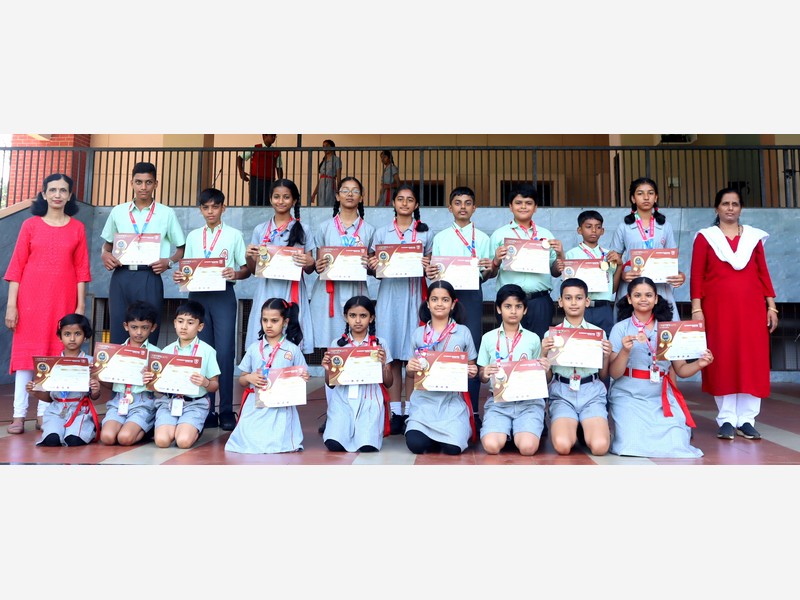 KLES' International School, Belagavi – SilverZone Olympiads Achievements 2024–25