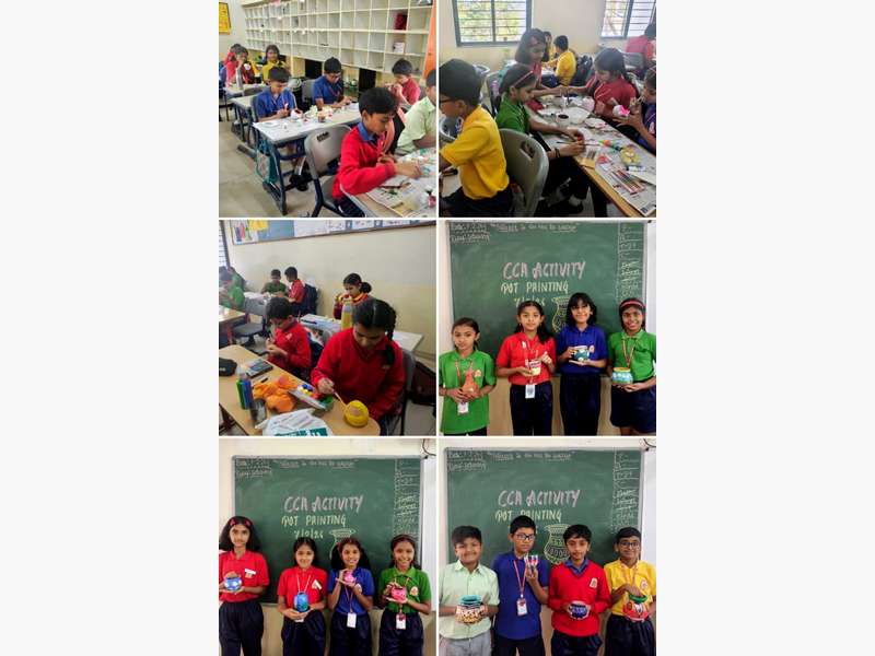 Creative hands at work