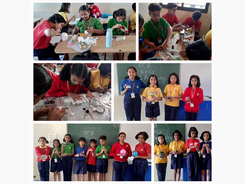 Creative hands at work