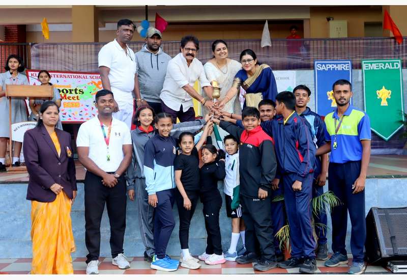 KLES’ International School, Belagavi celebrated its Annual Sports Day 2025–26