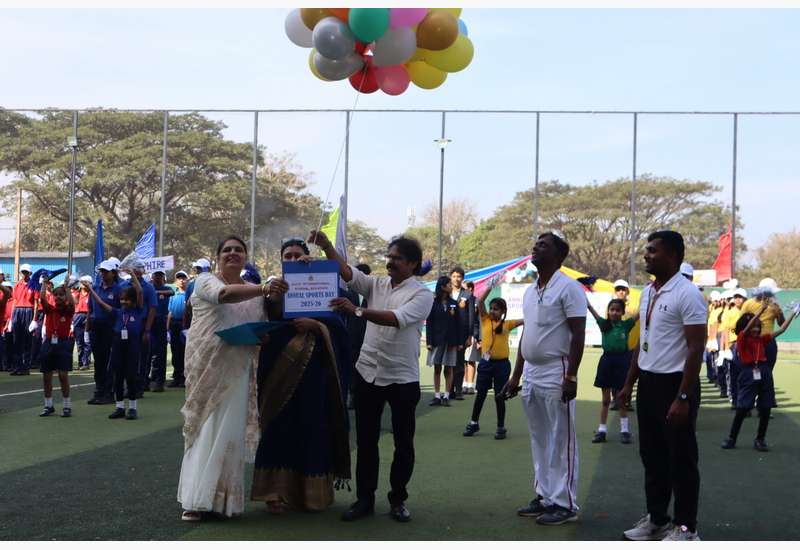 KLES’ International School, Belagavi celebrated its Annual Sports Day 2025–26