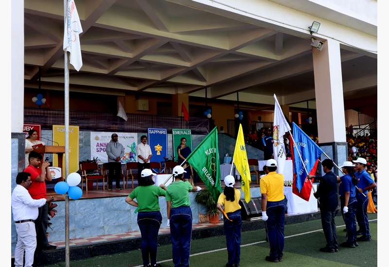 KLES’ International School, Belagavi celebrated its Annual Sports Day 2025–26