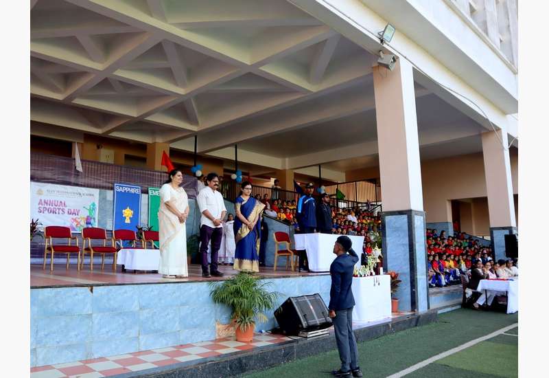 KLES’ International School, Belagavi celebrated its Annual Sports Day 2025–26