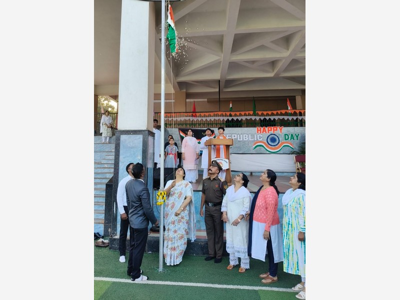 77th Republic Day at KLES’ International School, Belagavi   