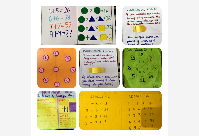 Class 4: Solving and presenting mathematical riddles