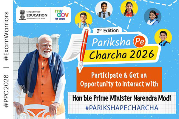 PM Modi addressing the Pariksha Pe Charcha
