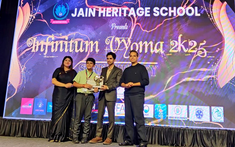 Brought pride to the institution by securing Second Place in the prestigious Infinitum Vyoma 2K25