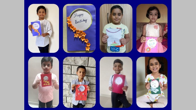 Activity on creating Birthday Greeting Card