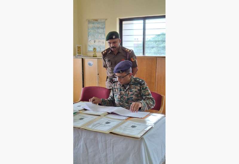Lt. Col L. S. Desai, Administrative Officer