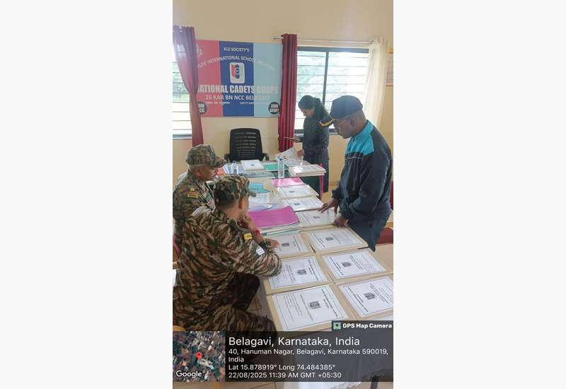 Lt. Col L. S. Desai, Administrative Officer